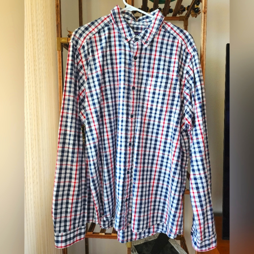 Patagonia Men's Long-Sleeved Bluffside Shirt Size XL